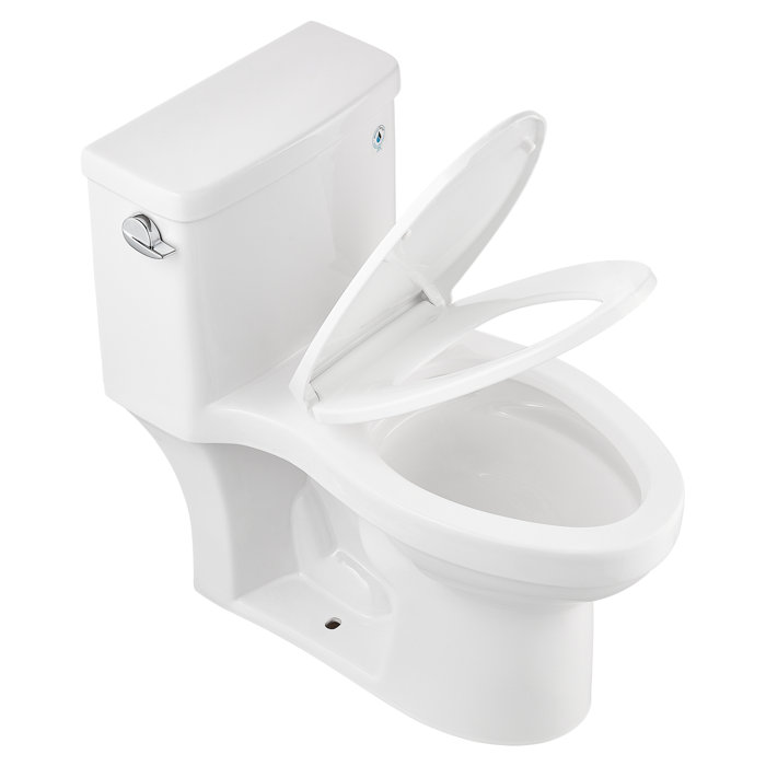 DeerValley 1.28 GPF (Water Efficient) Elongated OnePiece Toilet (Seat